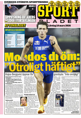 Cover of Sportbladet