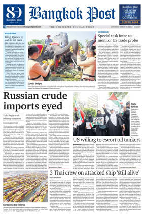 Cover of Bangkok Post