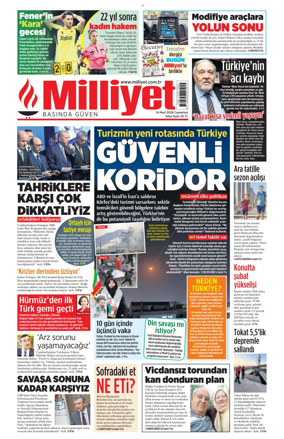 Cover of Milliyet