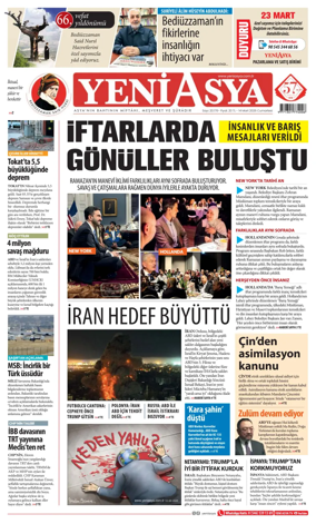Cover of Yeni Asya