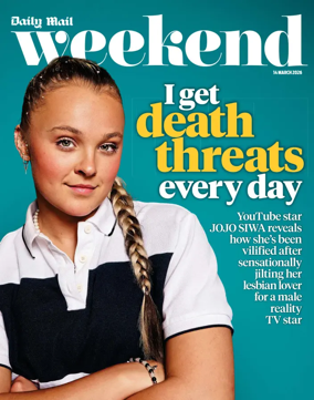 Cover of Daily Mail Weekend Magazine
