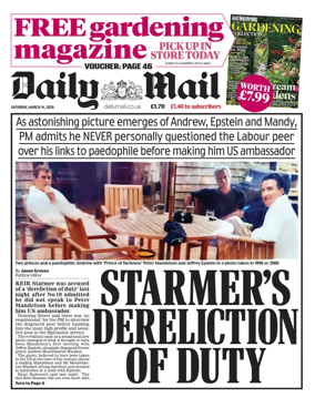 Cover of Daily Mail
