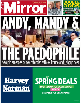 Cover of Daily Mirror (Northern Ireland)