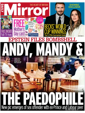 Cover of Daily Mirror