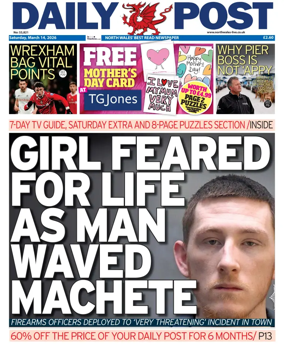 Cover of Daily Post (North Wales)
