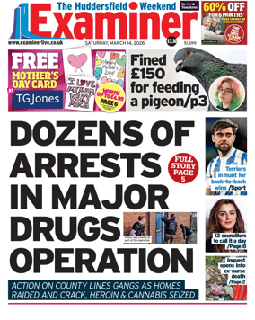 Cover of Huddersfield Daily Examiner