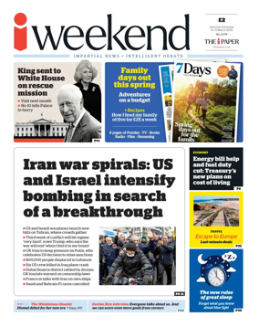 Cover of iNews Weekend