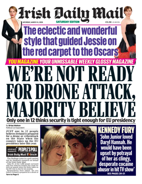 Cover of Irish Daily Mail