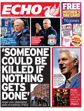 Cover of Liverpool Echo
