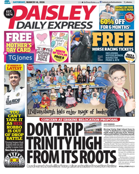 Cover of Paisley Daily Express