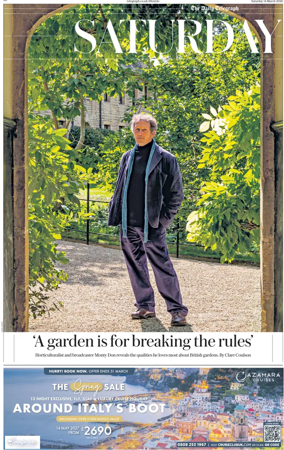 Cover of The Daily Telegraph – Saturday Supplement