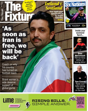 Cover of Herald Sport