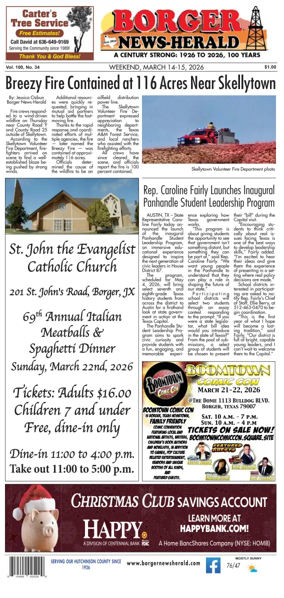 Cover of Borger News-Herald