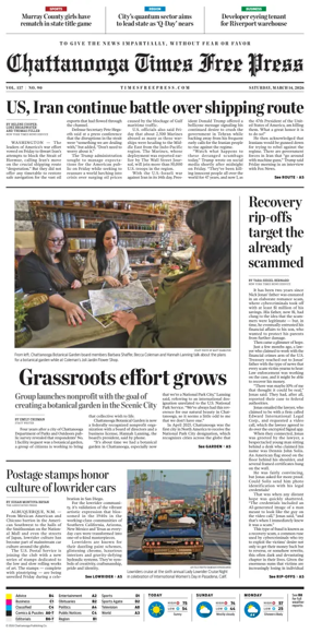 Cover of Chattanooga Times Free Press