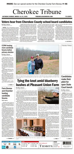 Cover of Cherokee Tribune