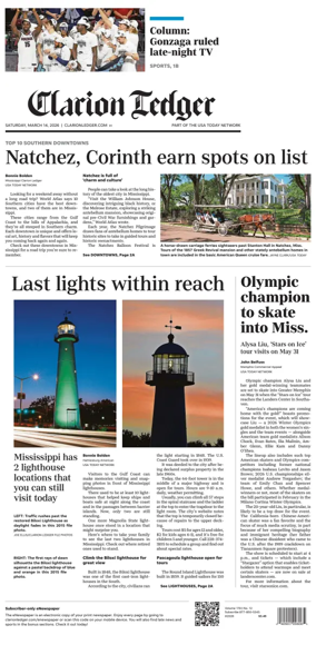 Cover of Clarion Ledger