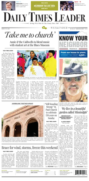 Cover of Daily Times Leader