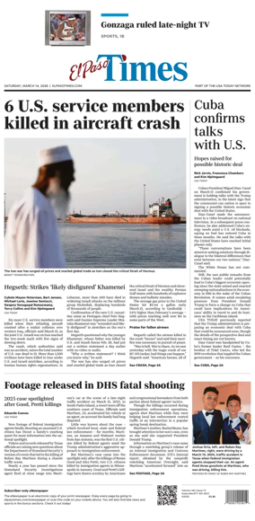 Cover of El Paso Times