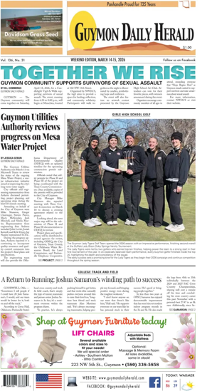Cover of Guymon Daily Herald