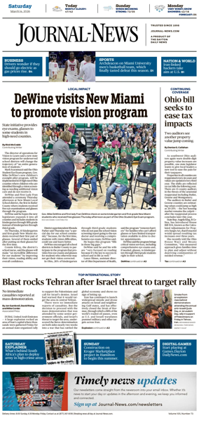 Cover of Hamilton Journal News