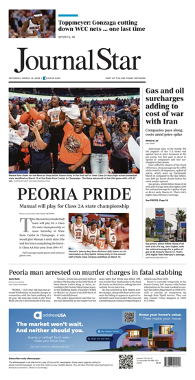 Cover of Journal Star (Peoria)