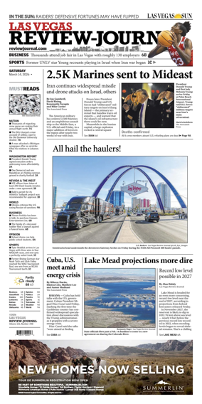 Cover of Las Vegas Review-Journal