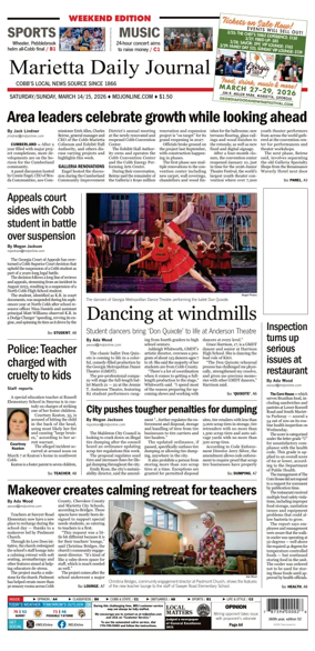 Cover of Marietta Daily Journal