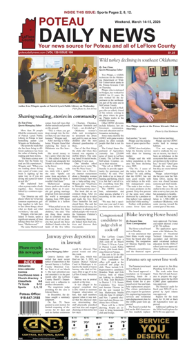 Cover of Poteau Daily News