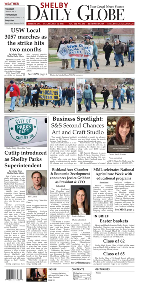 Cover of Shelby Daily Globe