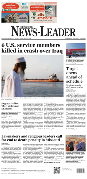Cover of Springfield News-Leader