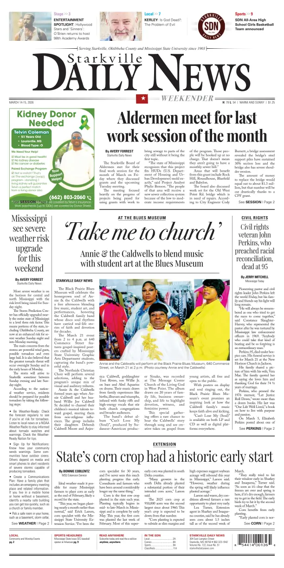 Cover of Starkville Daily News