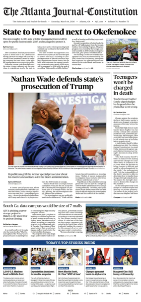 Cover of The Atlanta Journal-Constitution