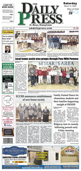 Cover of The Daily Press