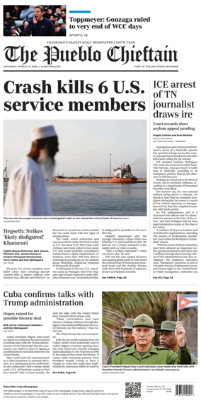 Cover of The Pueblo Chieftain