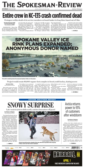 Cover of The Spokesman-Review (Spokane)