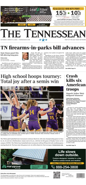 Cover of The Tennessean