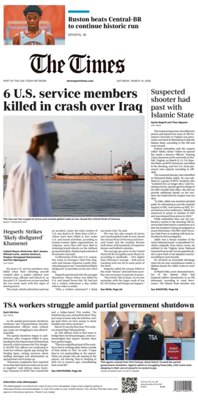 Cover of The Times (Shreveport)