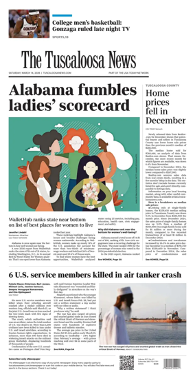 Cover of The Tuscaloosa News