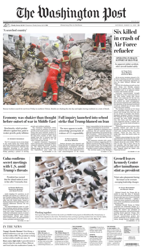 Cover of The Washington Post