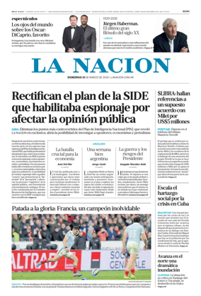 Cover of La Nacion
