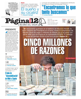 Cover of Pagina 12