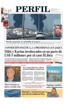 Cover of Perfil (Domingo)