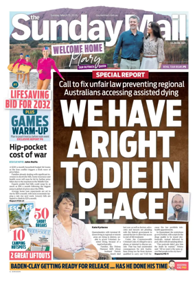 Cover of The Courier-Mail