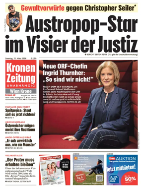 Cover of Kronen Zeitung