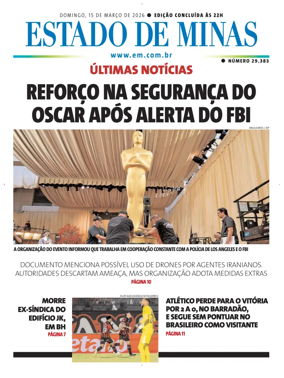 Cover of Estado de Minas (Brazil)