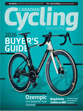Cover of Canadian Cycling Magazine