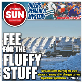 Cover of Edmonton Sun