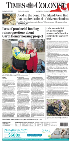 Cover of Times Colonist