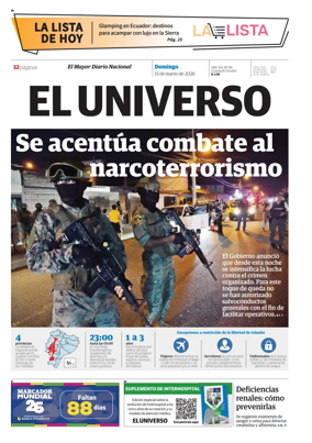 Cover of El Universo