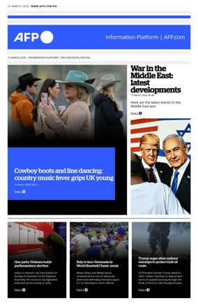 Cover of AFP English